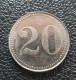 Jeton De Nécessité Allemagne "20 (pfennig) / 20 A. St.) - Monetari/ Di Necessità