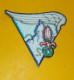 TISSU PATCH : LEGION 2ème REGIMENT ETRANGER DE PARACHUTISTES  2° COMPAGNIE  , DIAMETRE 9 CM , BON ETAT VOIR PHOTOS . POU - Ecussons Tissu