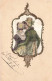 ARTS - Peintures Et Tableaux - Une Mère Avec Sa Jeune Fille - Carte Postale Ancienne - Pittura & Quadri