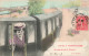 FANTAISIES - Une Femme Sortant D'un Wagon De Train - Colorisé - Carte Postale Ancienne - Mujeres