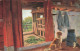 PEINTURES - TABLEAUX - Chien - Chat - Carte Postale Ancienne - Paintings