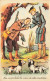 Illustrateur Illustration Humour BONNOTTE Lui Aussi Leche La Main De Votre Maitresse Chasse Chasseur Photochrom 783 - Bonnotte