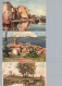 12 Postcards With Switzerland Views Very Decorative Aquarelle MARC Illlustrateurs - Sammlungen & Sammellose