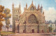 Postcard United Kingdom England Exeter Cathedral West Front - Exeter