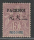 PAKHOI - N°16 * (1903-04) 5fr Lilas - Nuovi