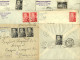 Z047 GREECE 1957-62 Postal History Big Collection 50 Covers Attractive Postmatks - Collections (sans Albums)