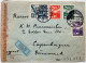 Slovakia 1943 Censored Airmail Cover Bratislava 13.5.1943 To Copenhagen Denmark - Storia Postale