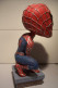 SPIDER-MAN - SPIDERMAN   - FIGURINE ( Résine  - Tete Articulée) - Spider-Man