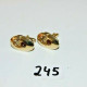 C245 Ancien Bijou Fantaisie - Altes Juwel - Old Jewel - Bouton Manchette - Altri & Non Classificati