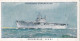 Modern Naval Dress.1939 - 47 USS Enterprise, USA Aircraft Carrier - Players Cigarette Card - Player's