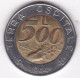 San Marino , 500 Lire 1991, Terra Ospitale 1944, Bimétallique,  KM# 269, Neuve UNC - Saint-Marin