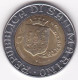 San Marino , 500 Lire1989, 1600 Ans D’histoire, Bimétallique,  KM# 239, Neuve UNC - San Marino