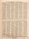 CALENDRIER PATRIOTIQUE 1919 - Emprunt National. Société Générale(format 12,5cm X 9,5cm) - Petit Format : 1901-20