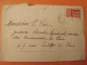 Lettre + Timbre Pub Publicitaire Paix N° 283 Type II. Veramint Ricqlès. Publicité Carnet Réclame - Lettres & Documents