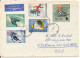Poland Cover Sent To USA Krakow 2-4-1968 Topic Stamps - Lettres & Documents