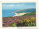 CPM, G. F. R.U. N°MOOR13, The View Across Porlock Vale To Wales - Exmoor ,Ed. Poscard Compagny - Fife