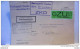 Dienst/ZKD: Fern-Brief Mit ZU-Marke Gelbgrüngestr.Papier Aus Dresden Vom 18.12.67 Nach Pirna - Mke Unsauber Knr: E 2y - Brieven En Documenten