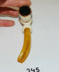 C245 Ancienne Pipe - Objet Du Fumeur - Terre Cuite Ludique - Porcelain Pipes