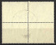 SOUTH AFRICA...KING GEORGE V..(1910-36.)...." 1933."....3d X BLOCK OF 4..WATERMARK UP....PAPER WRINKLE....CDS....USED... - Used Stamps