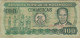 Mozambique 100 Meticais 1980 P-126 Banknote Africa Currency Mosambik #5139 - Mozambique