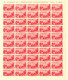 Delcampe - REPUBBLICA 1946 AVVENTO DELLA REPUBBLICA 8 VALORI IN FOGLI DA 50 ALCUNI CON FILIGRANA LETTERE - MNH ** SASSONE 566/573 - Complete Vellen