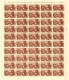 Delcampe - REPUBBLICA 1946 AVVENTO DELLA REPUBBLICA 8 VALORI IN FOGLI DA 50 ALCUNI CON FILIGRANA LETTERE - MNH ** SASSONE 566/573 - Complete Vellen