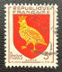 FRA1004U7 - Armoiries De Provinces (VII) - Aunis - 3 F Used Stamp - 1954 - France YT 1004 - 1941-66 Escudos Y Blasones