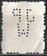 Perfin JPW (N.V. J.P. Wijers' Industrie- En Handelsondern) In 1926 Type Veth 6 Ct Bruin Vierzijdige Roltanding NVPH R 41 - Perforés