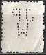 Perfin JPW (N.V. J.P. Wijers' Industrie- En Handelsondern) In 1926 Type Veth 6 Ct Bruin Vierzijdige Roltanding NVPH R 41 - Gezähnt (perforiert)