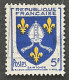 FRA1005UE - Armoiries De Provinces (VII) - Saintonge - 5 F Used Stamp - 1954 - France YT 1005 - 1941-66 Escudos Y Blasones