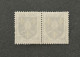 FRA1005Ux2h1 - Armoiries De Provinces (VII) - Saintonge - Pair Of 5 F Used Stamps - 1954 - France YT 1005 - 1941-66 Armoiries Et Blasons