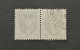 FRA1005Ux2h4 - Armoiries De Provinces (VII) - Saintonge - Pair Of 5 F Used Stamps - 1954 - France YT 1005 - 1941-66 Armoiries Et Blasons