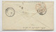 SCOTLAND LETTRE COVER GLASCOW NOV 1 1852 TO FRANCE TAXE 8 - Storia Postale