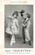 SPECTACLE - Les Plus Petits Artistes Du Monde - Les Violetti's - Duettistes Musiciens ... - Carte Postale Ancienne - Musik Und Musikanten