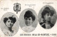 FANTAISIES - Femmes - Les Reines De La Mi-carème -  Carte Postale Ancienne - Vrouwen