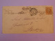 V45 INDE NEERLANDAISE BELLE  LETTRE ENTIER 1886 BATAVIA  A  BANDOENG   + CACHET CIRE ROUGE  +AFF. INTERESSANT+++++ + - Nederlands-Indië