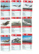 Aviation Militaire, 20 Cartes- Jeu, Avions De Chasse, France (Mirage Dassault), Alpha-Jet, Suède, Israel + USA GB B - Aviation