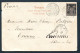 RC 26575 LEVANT 1902 - 10c SAGE OBL. JERUSALEM PALESTINE SUR CARE DU LIBAN B/TB - Cartas & Documentos