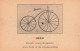 TRANSPORTS - 1860 -  Bicycle Muni De Pédales D'un Frein Et De Repose Jambes - Carte Postale Ancienne - Sonstige & Ohne Zuordnung