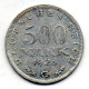 GERMANY - WEIMAR REPUBLIC, 500 Mark, Aluminum, Year 1923-G, KM # 36 - 200 & 500 Mark