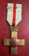 España Medalla Cruz Del M.M. 1 Clase Distintivo Blanco Pensionada PG 181 - Andere & Zonder Classificatie