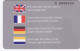 Telecarte Usage Specifique Luxe - BT EURO 3 - 120 U  - Sol6 - 1997 - 20000 Ex - Eurostar