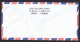 Zimbabwe: Airmail Cover To USA, 2003, 4 Stamps, Rhino Animal, Heron Bird, Waterfall, Rainbow, Inflation (minor Damage) - Zimbabwe (1980-...)