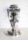 BARKER ELLIS CHANDELIER CANDELABRE 3 BRAS FEU LUMIERE 1920 PLAQUE ARGENT POINCON / ART DECORATIF DEBUT XXe    (3008) - Candelabri E Candelieri