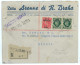 P2543 - ITALIA BMA TRIPOLITANIA 14.4.1949, RACCOMANDATA PER VIA AEREA PER NAPOLI - Tripolitaine