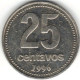 ARGENTINA - 1996 - 25 Centavos - KM 110a - AUNC - Argentine