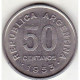 ARGENTINA - 1953 - 50 Centavos - KM  49 - AUNC - Argentine