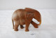 C127 Elephant En Bois - Objet De Vitrine - Animaux