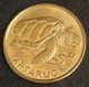 CAP VERT - CABO VERDE - 1 ESCUDO 1994 - KM 27 - TARTARUGA - Tortue - Turtle - Cabo Verde