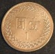 CHINE - CHINA - TAIWAN - 1 YUAN 2014 - KM 551 - ( Président Chiang Kai-Shek ) - Taiwan